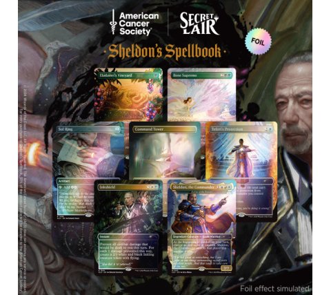 マジック：ザ・ギャザリング MTG secret lair Sheldon's Spellbook Foil Sheldon's Spellbook Foil Edition | Secret Lair